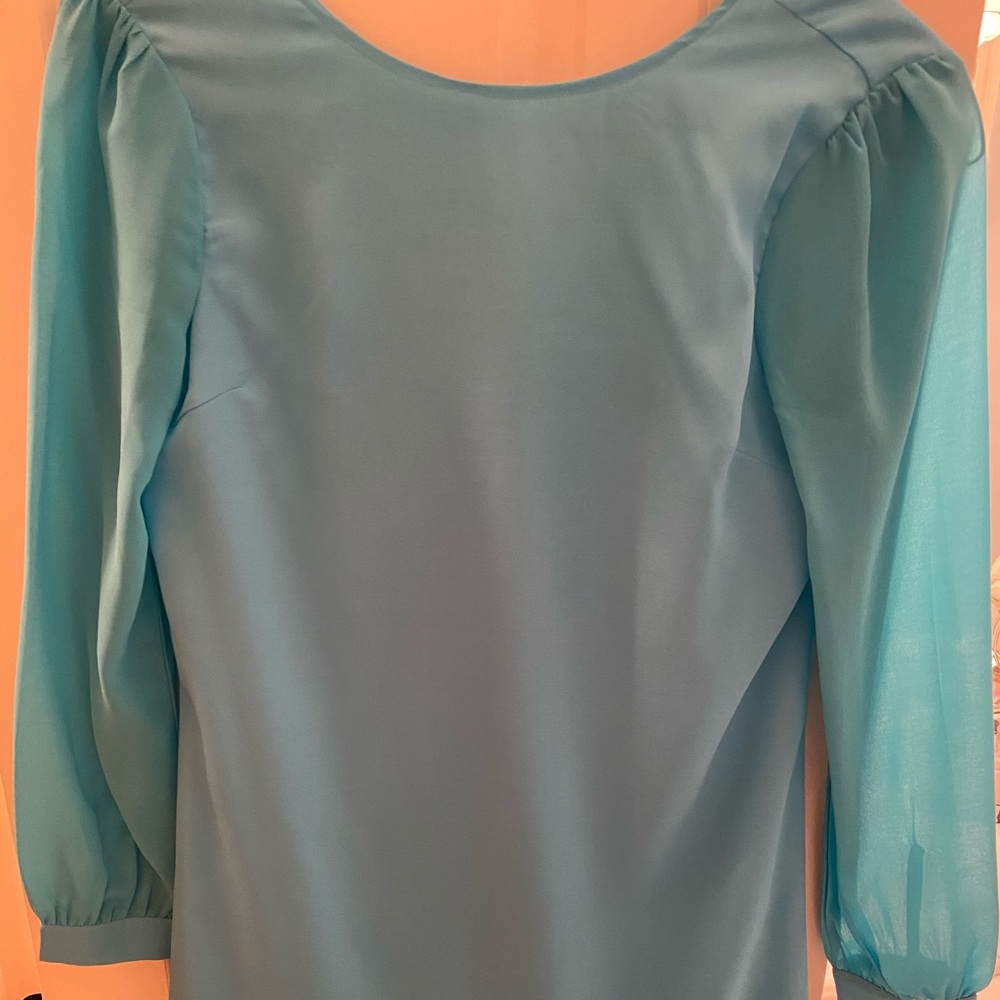 Light blue dress